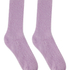 Calcetines Fluffy, Morado