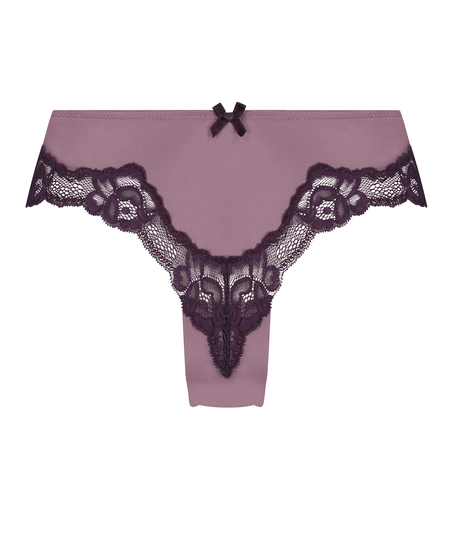 Brasileña Lace & Shine, Morado
