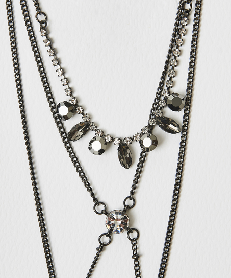 Cadena para bodi Doutzen, Gris