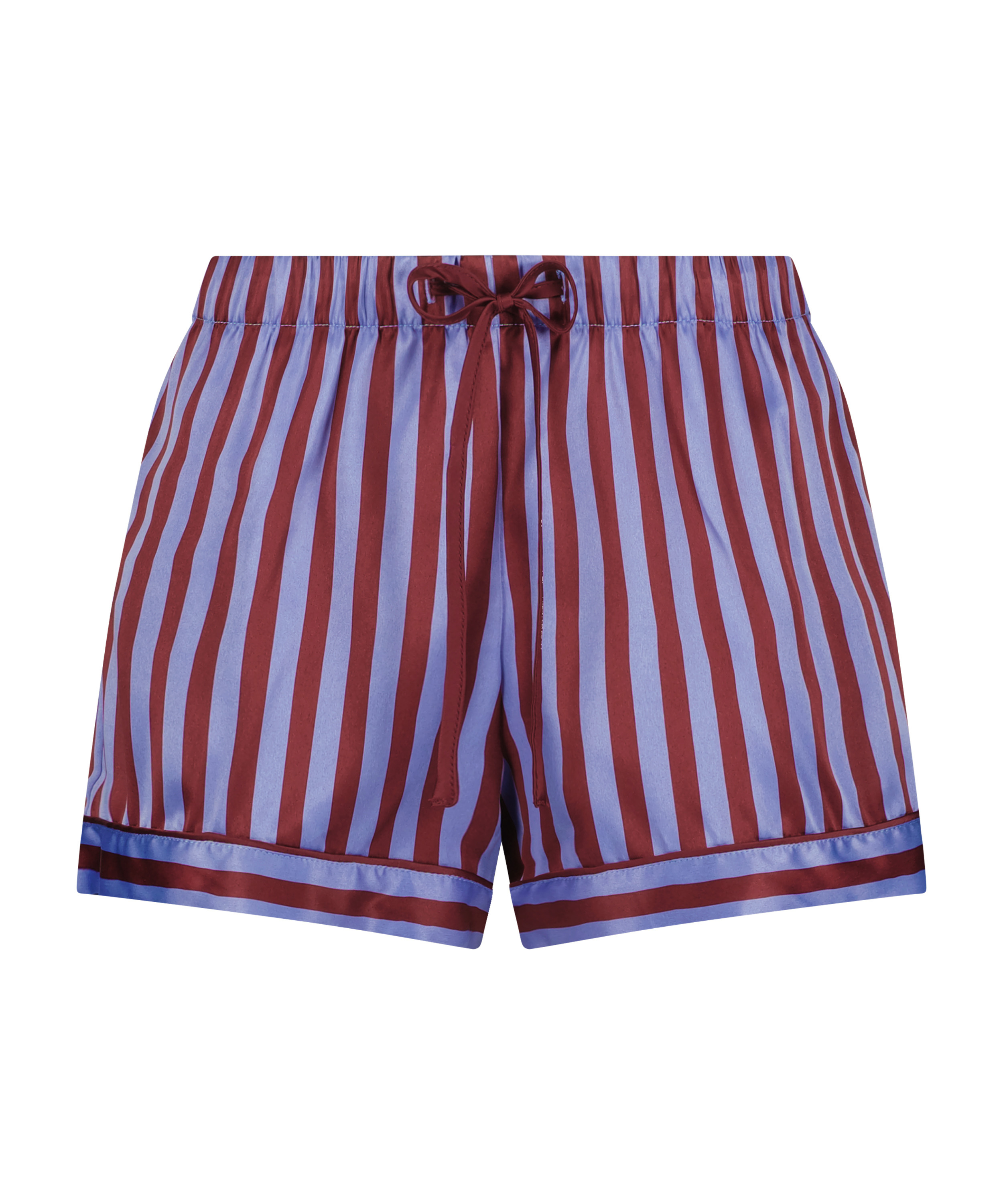 Pantal&oacute;n corto de sat&eacute;n, Morado, main