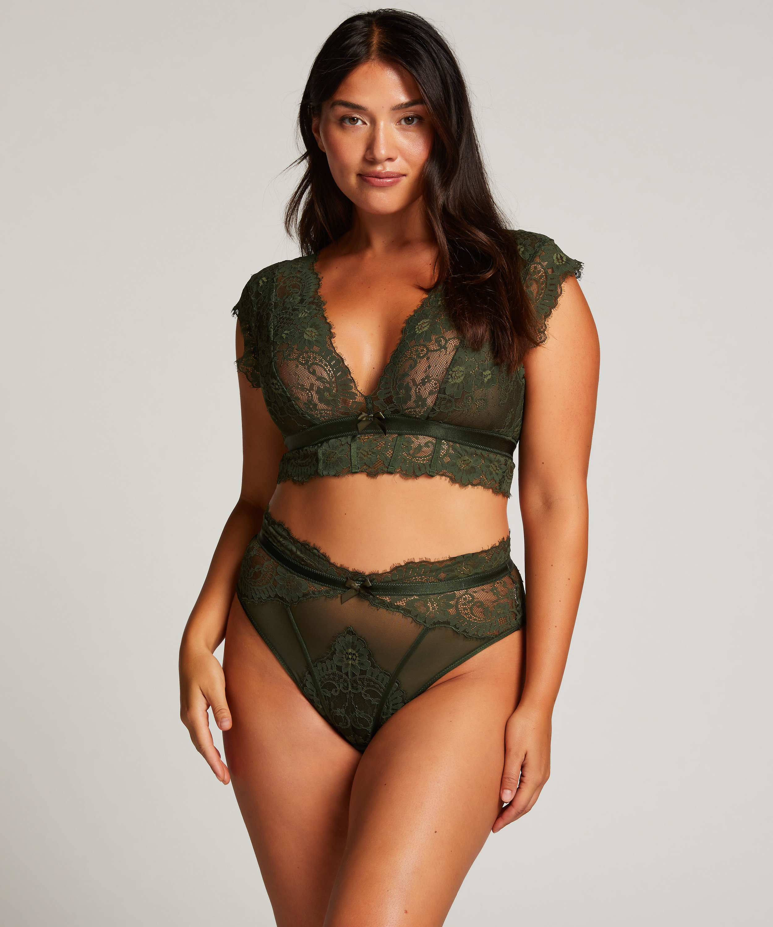 Bralette Catrin, Verde, main