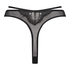 Tanga de tiro alto Lidia, Negro