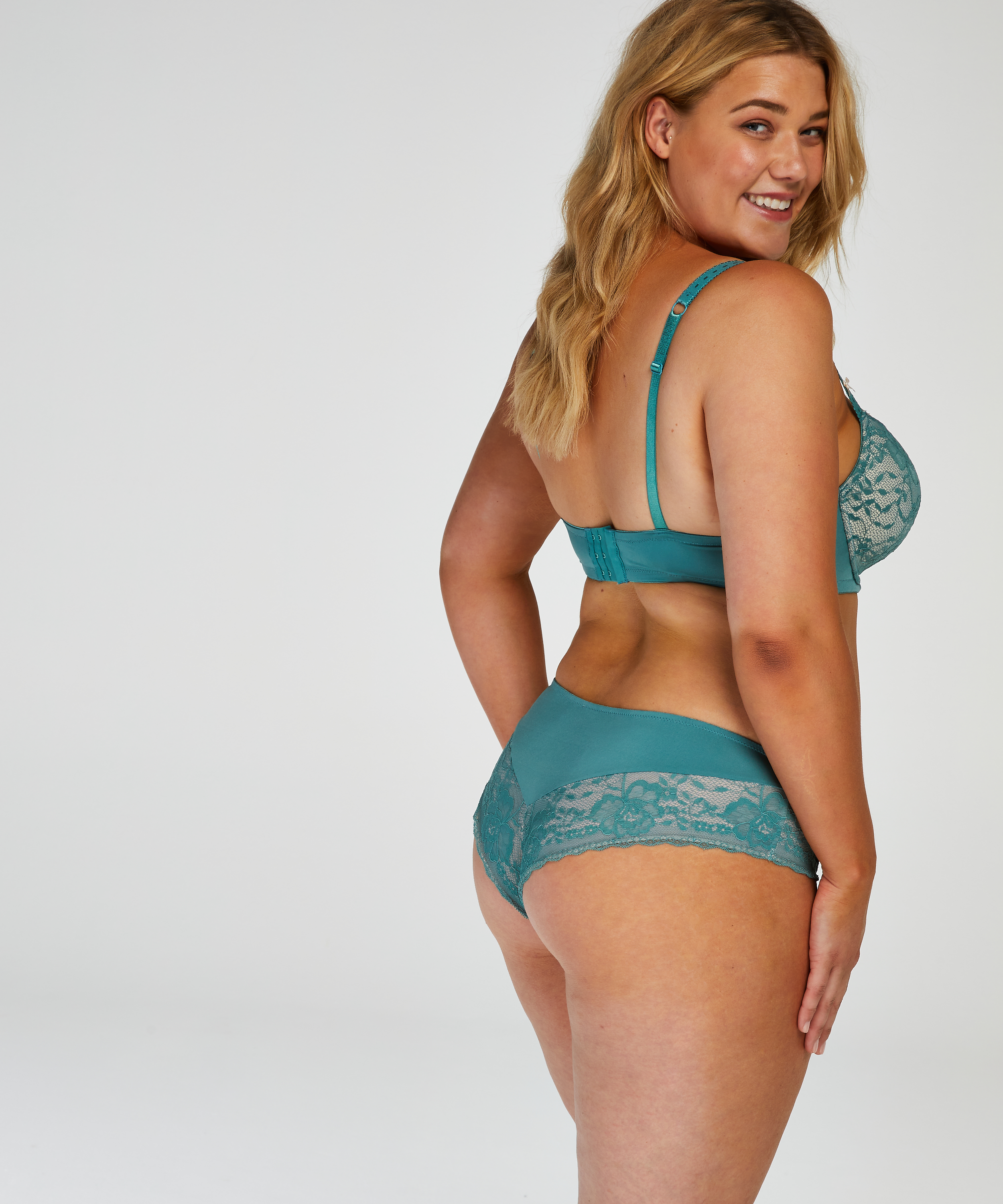 Sujetador de aros preformado Theresa, Verde, main