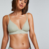 Triangular Bralette Smooth, Verde