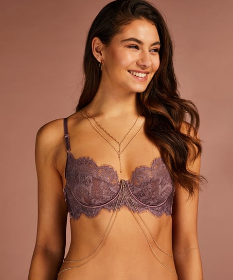 Bodi de arnés y cadenas, Amarillo