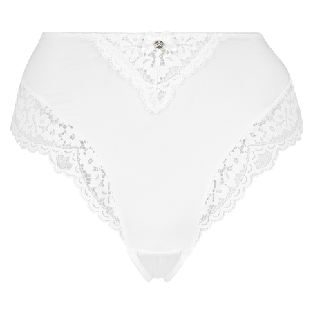 Brasile&ntilde;o de talle alto Marina, Blanco