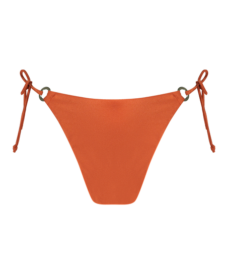 Braguita de bikini de tiro alto Corfu, Naranja