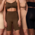 ﻿Faja correctora sin costuras para muslos, Beige