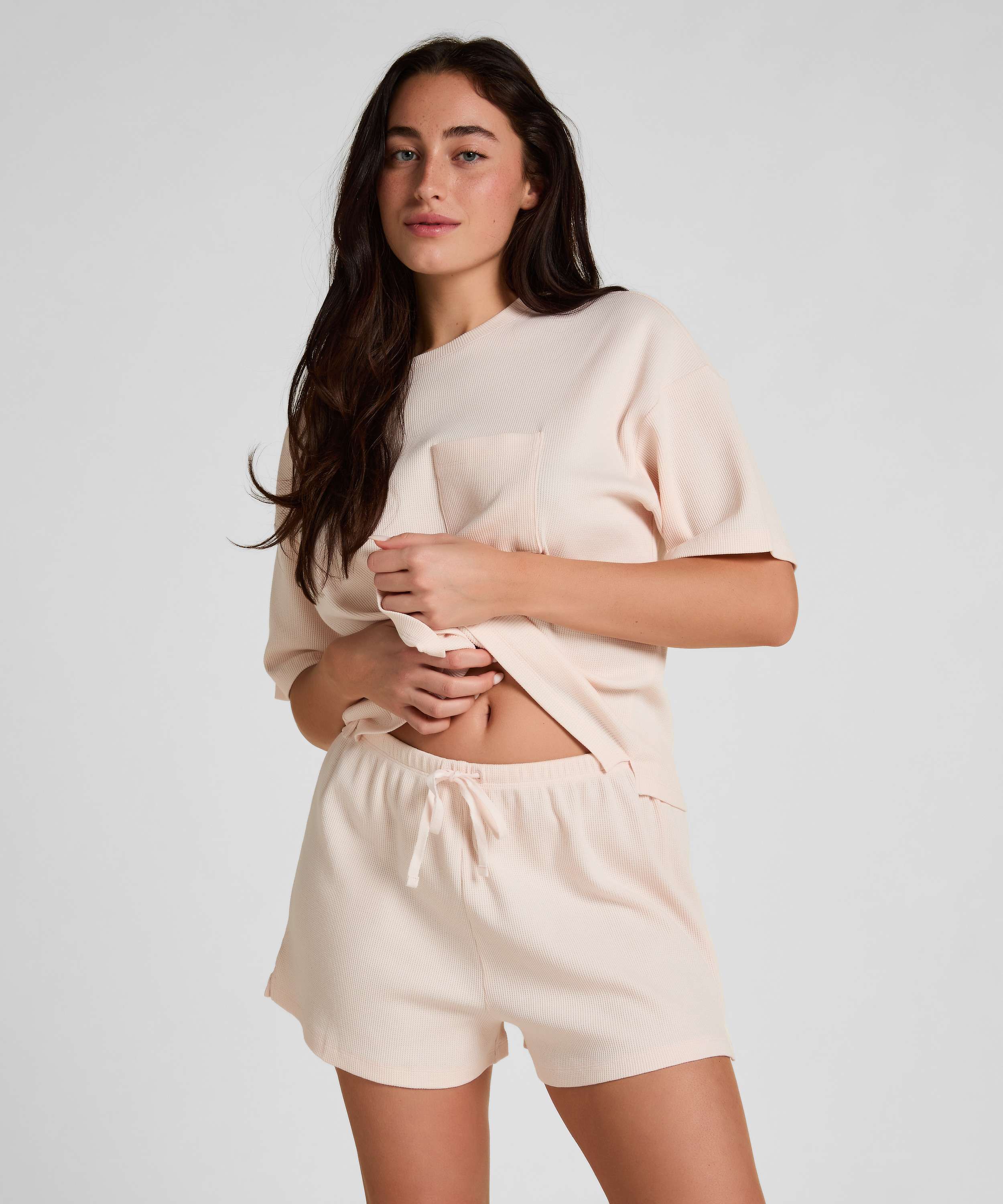 Short Waffle, Rosa, main