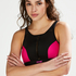 Top de bikini corto de HKMX, Negro