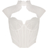 Top Lace Camille, Blanco