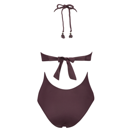 Traje de ba&ntilde;o Borneo Mesh, Morado