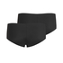 Lote de 3 pantalones cortos invisibles, Negro