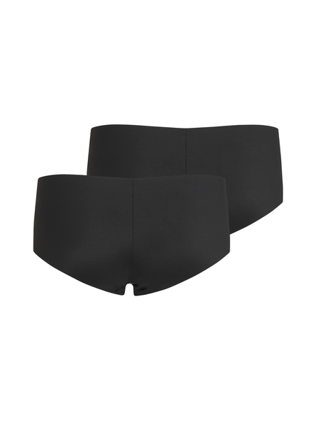 Lote de 3 pantalones cortos invisibles, Negro