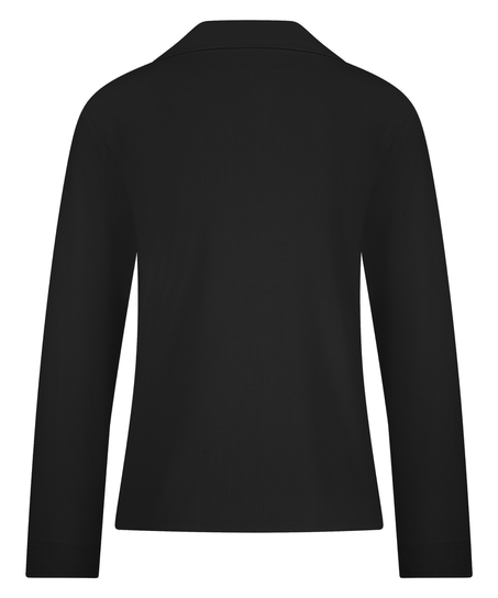 Chaqueta Rib Essential, Negro