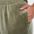 Pantalón de deporte de terciopelo, Verde