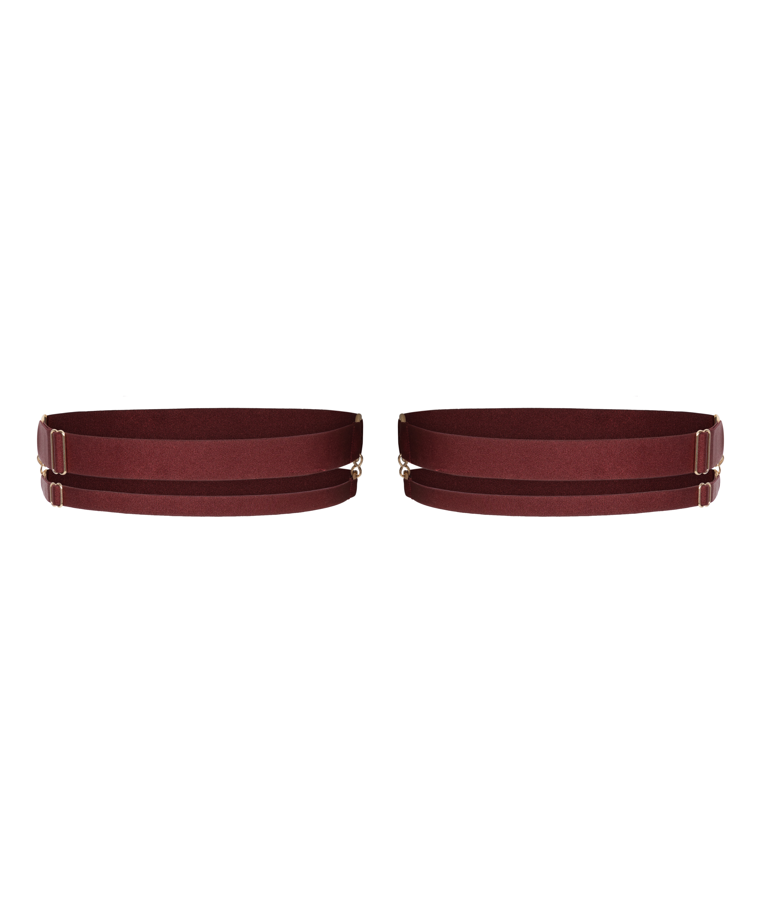 Ligas el&aacute;sticas para pierna, Rojo, main