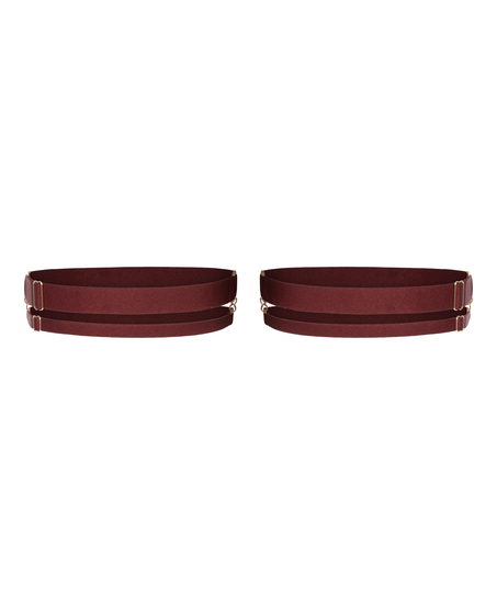 Ligas el&aacute;sticas para pierna, Rojo