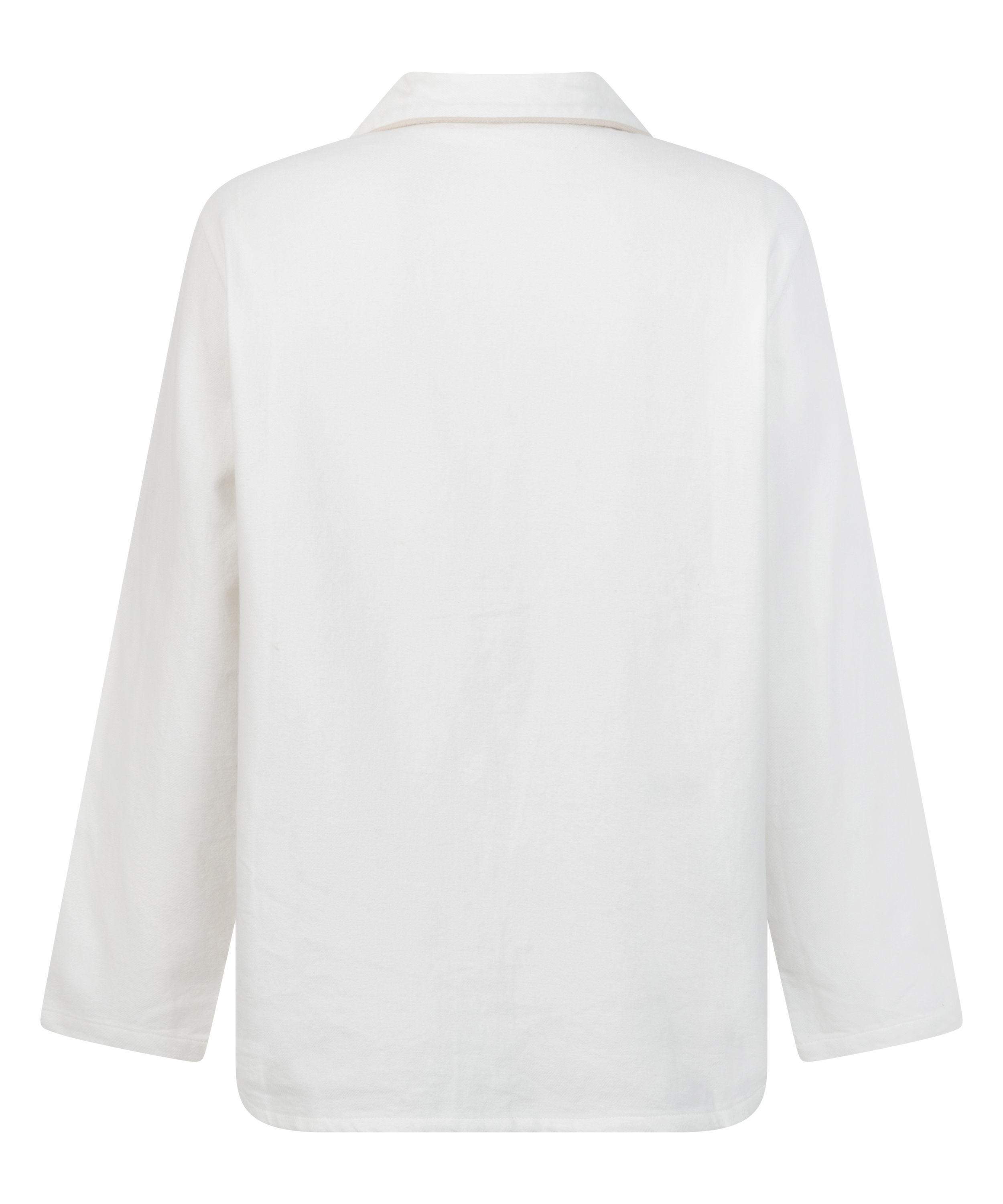 Top de pijama Flanel Essentials, Blanco, main