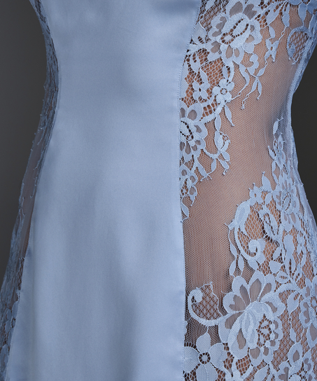 Vestido tipo camisón Jennifer, Azul