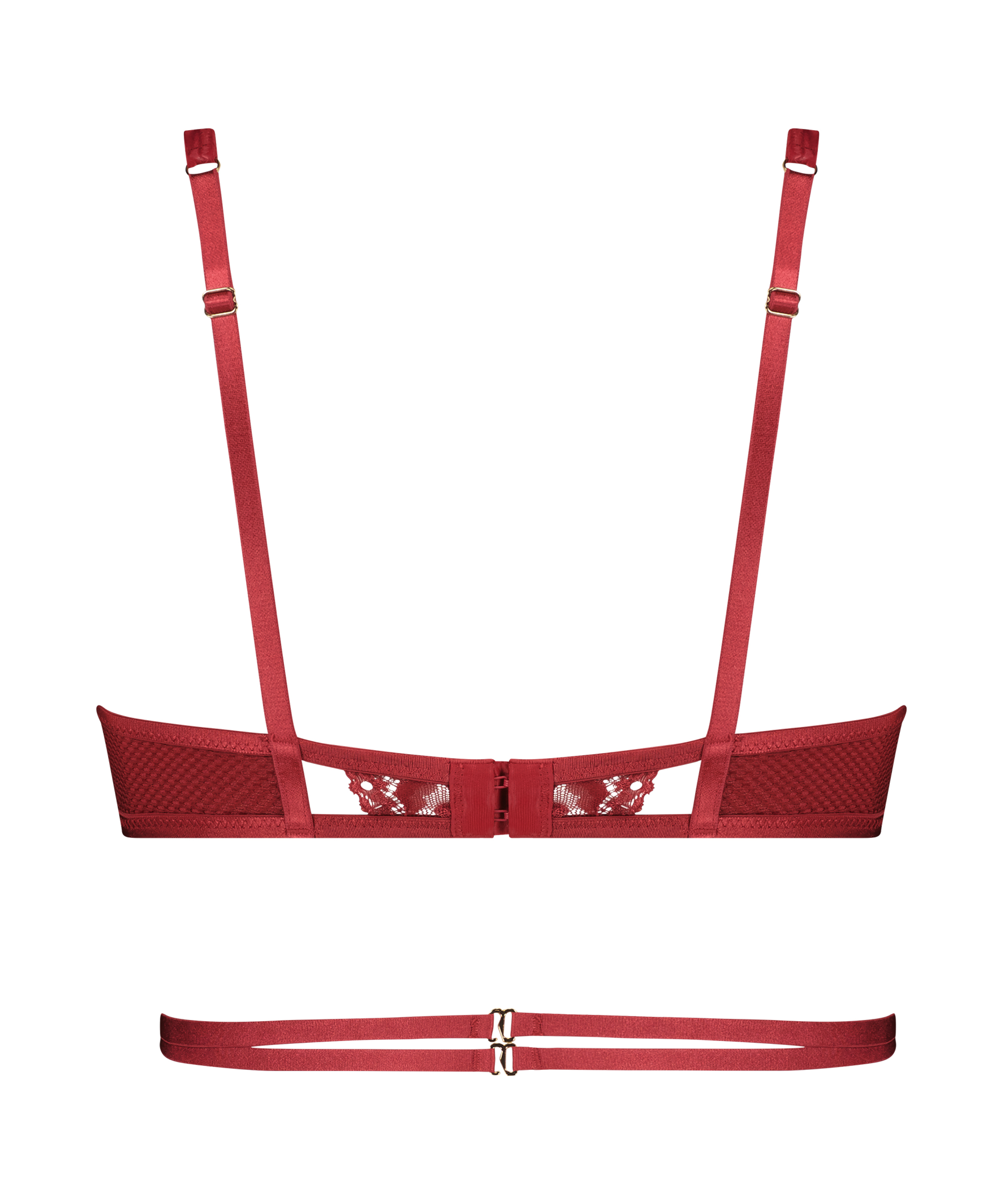 Bralette Pleasure, Rojo, main