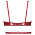 Bralette Pleasure, Rojo