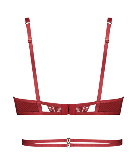 Bralette Pleasure, Rojo