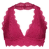 Sujetador bralette Halter Lace, Rosa