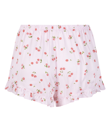 Pantalón corto de pijama, Rosa