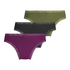 Lote de 3 braguitas classics, Morado