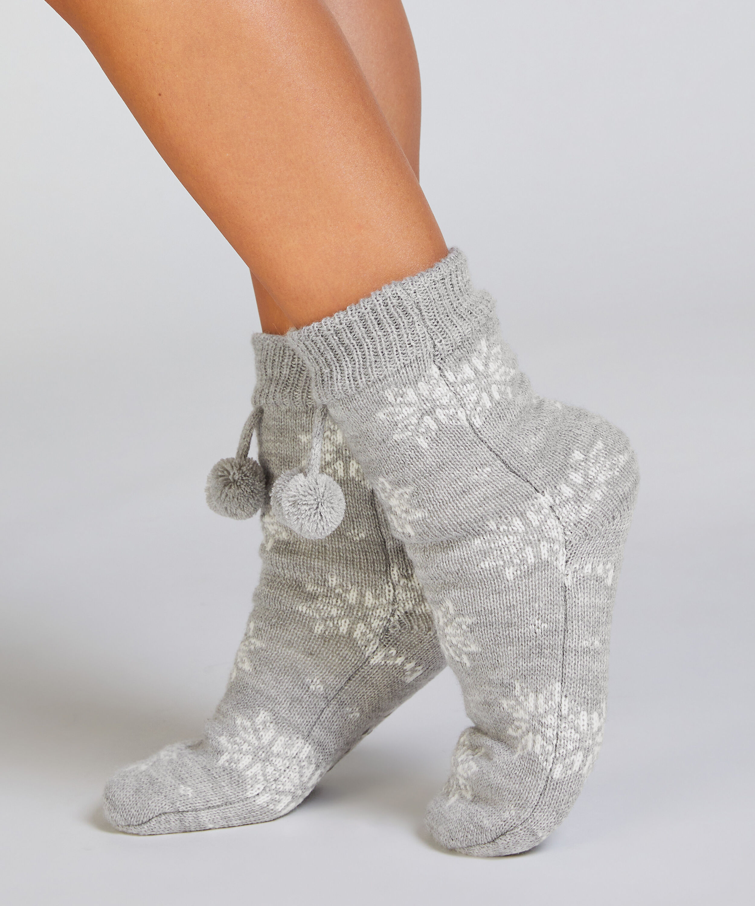 Calcetines para bota, Gris