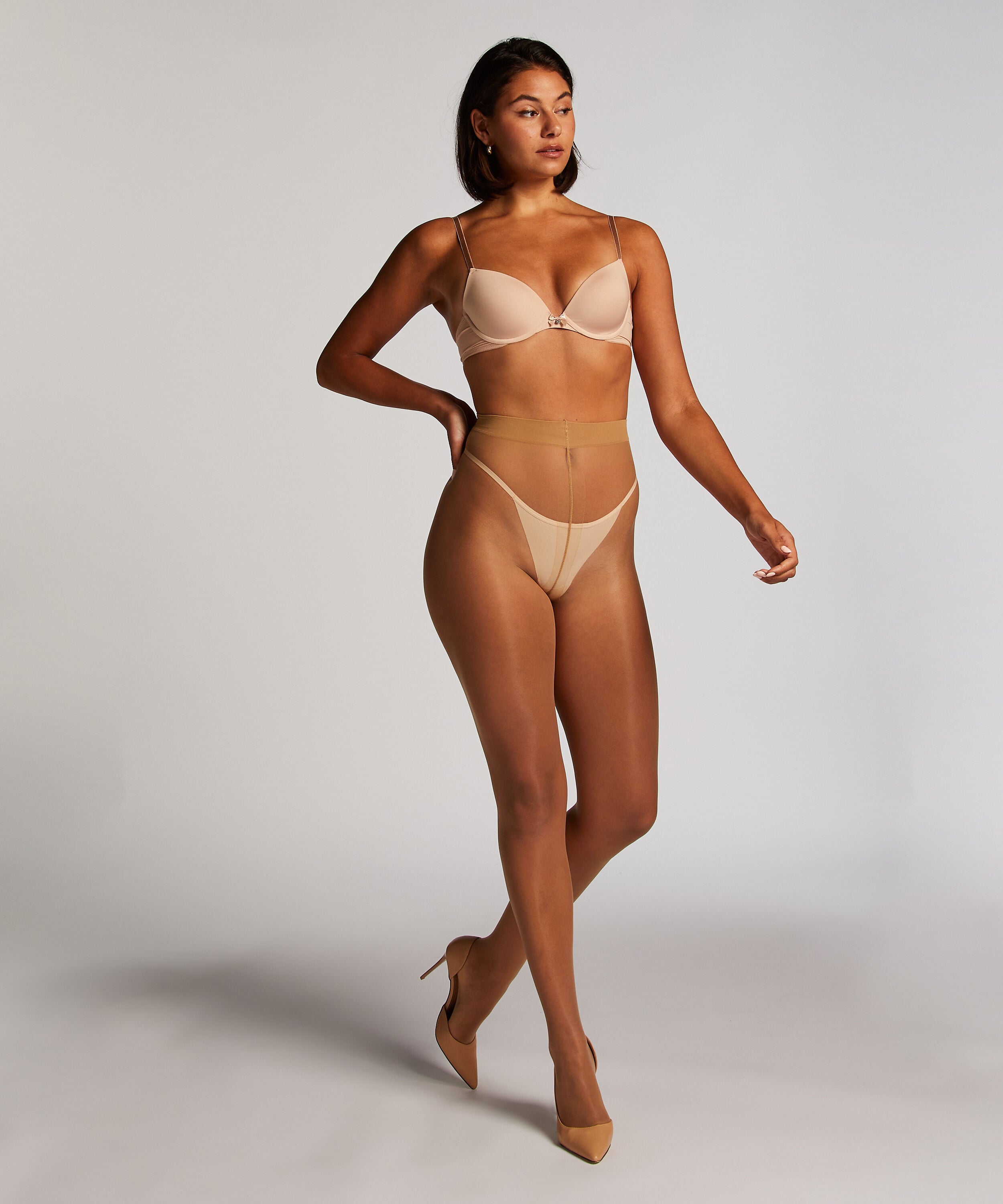 Pantis 15 Denier Anticarreras, Beige