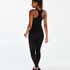 Camiseta sin mangas redonda HKMX, Negro
