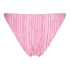 Braguita de bikini de corte alto Julia, Rosa