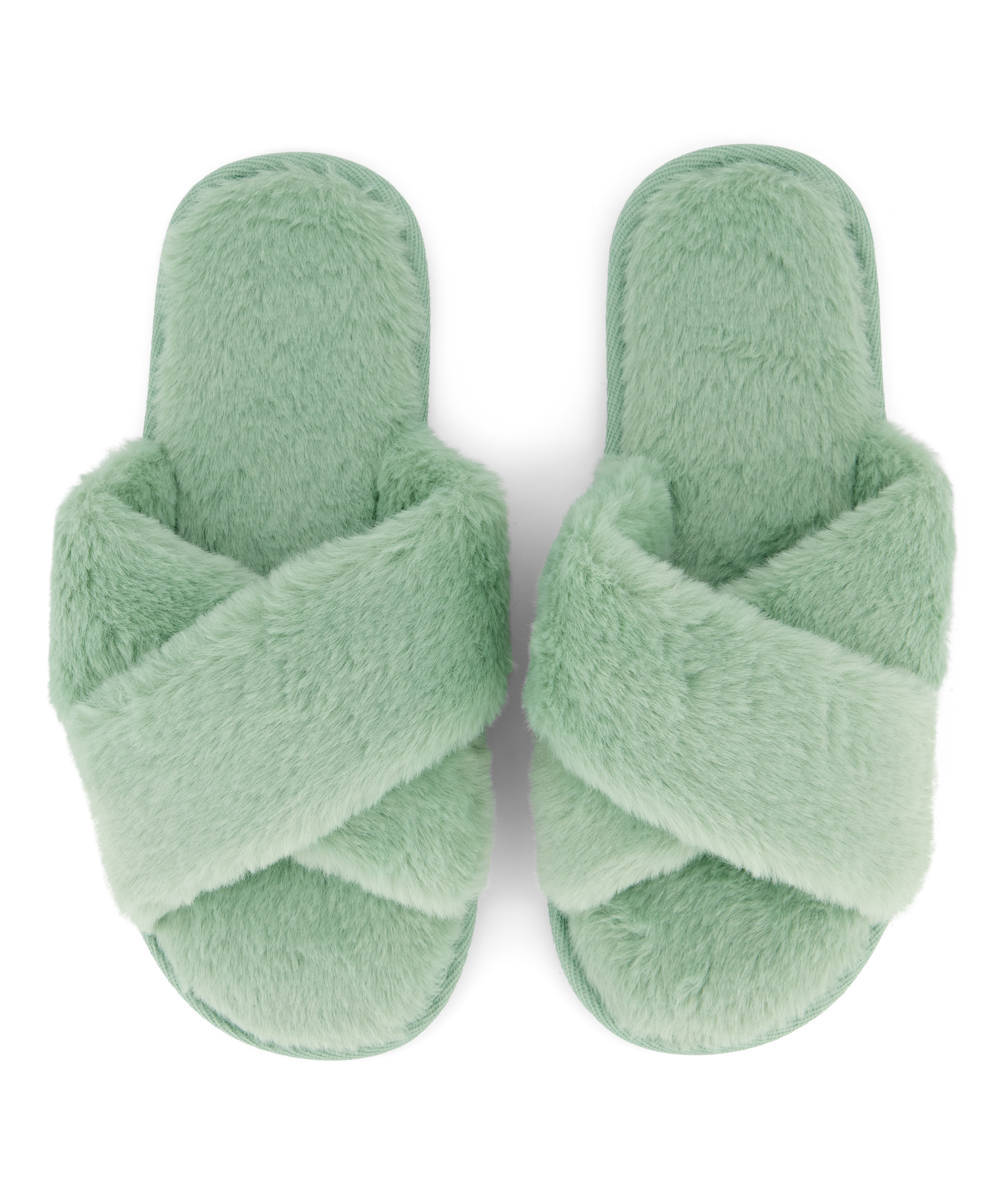 Pantuflas Lia, Verde, main