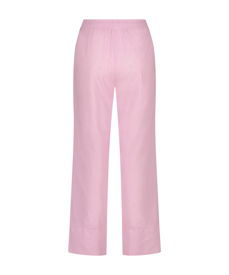 Pantal&oacute;n de pijama de algod&oacute;n, Rosa