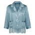 Chaqueta de pijama de seda, Azul