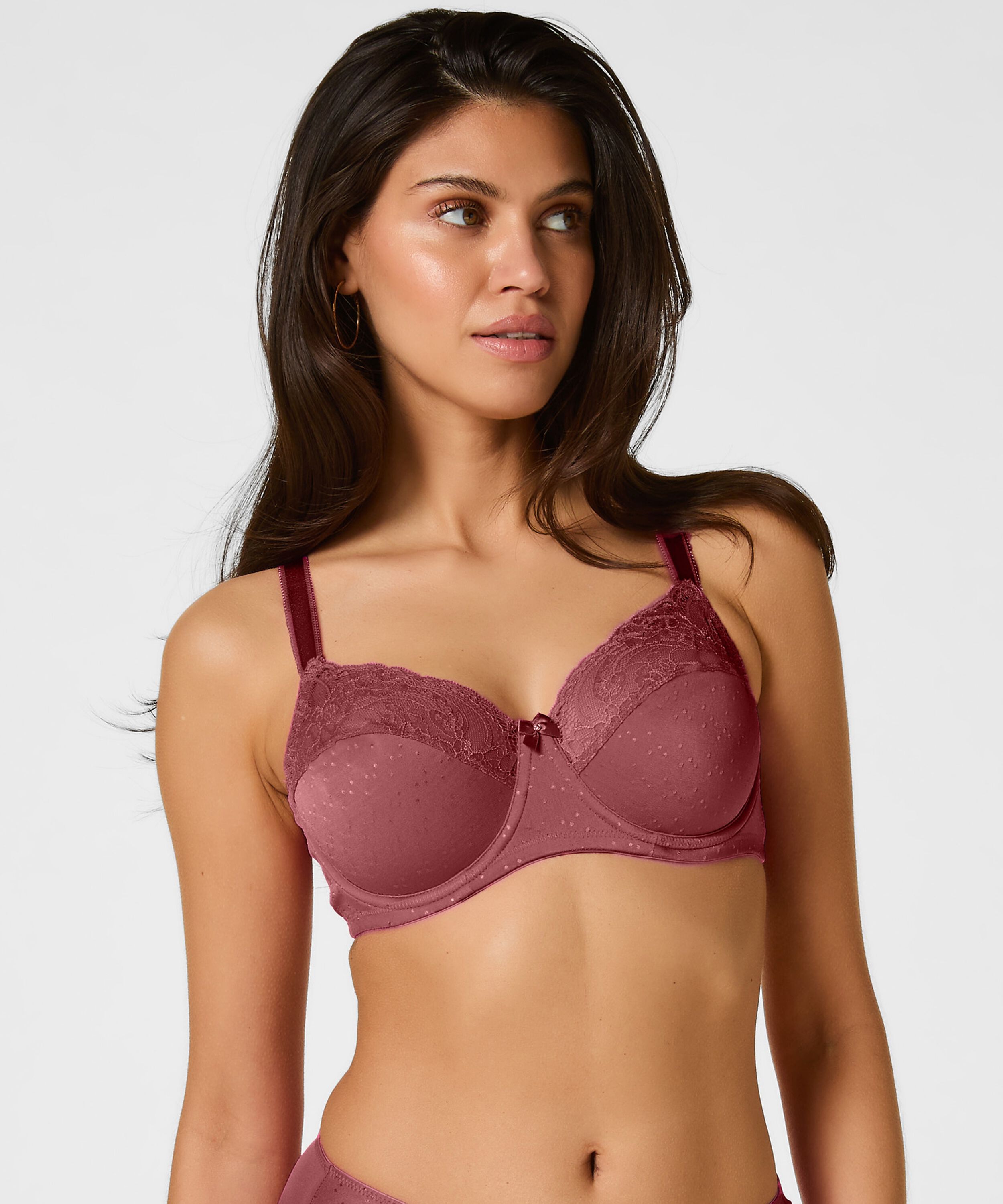 Sujetador con aros no preformado Sophie, Morado