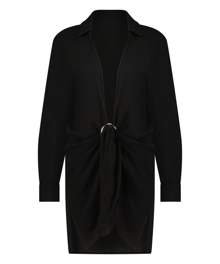 Vestido de playa, Negro