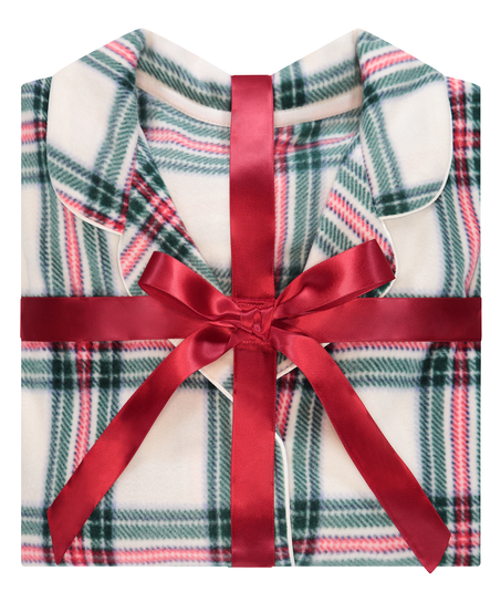 Conjunto de pijama Fleece, Blanco