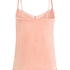 Camiseta top Velours Lace, Rosa