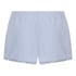 Short en pointelle, Azul