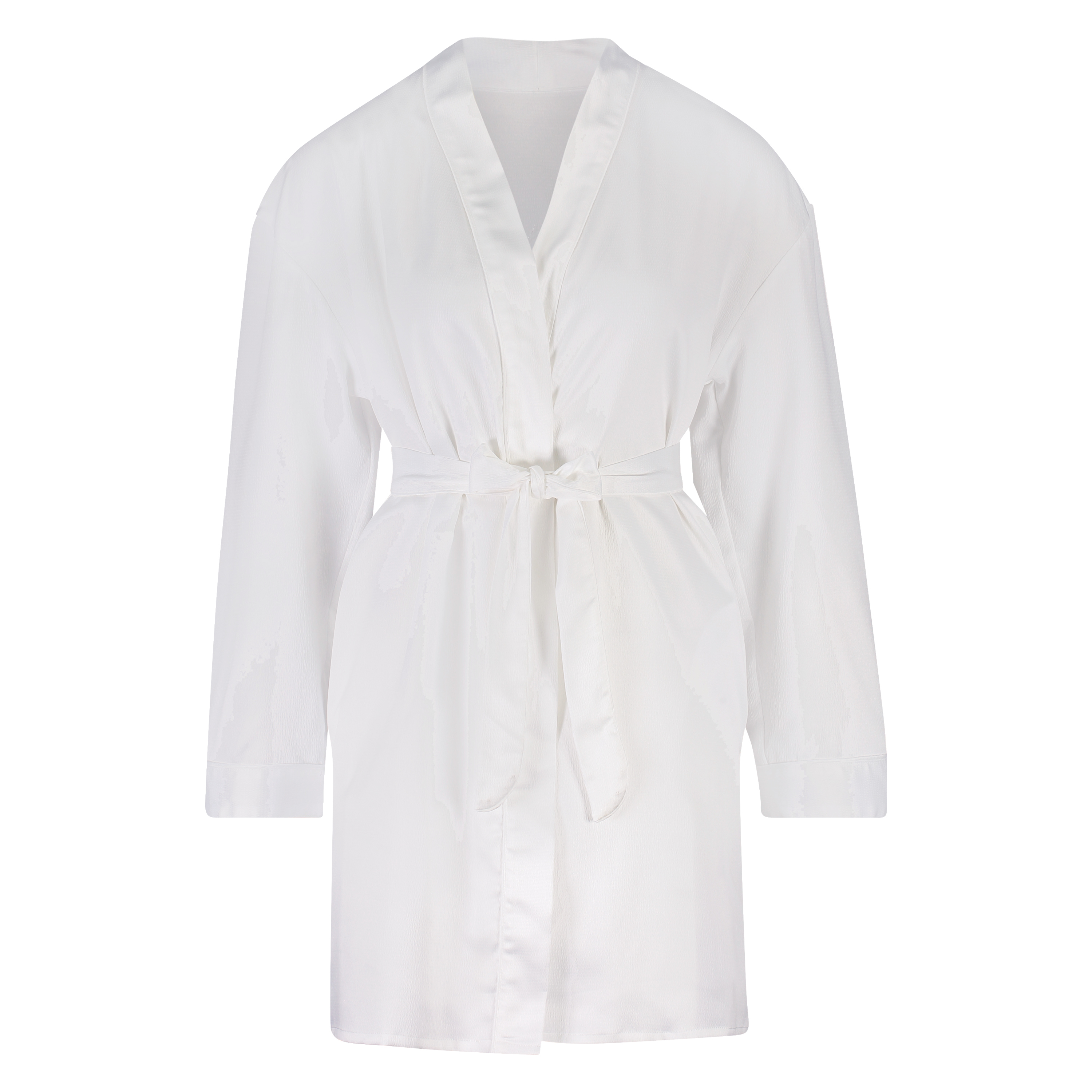 Kimono Satin Bridal, Blanco, main