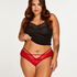 Tanga bóxer Cara, Rojo