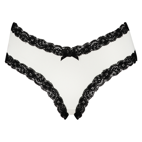 Brasile&ntilde;a en forma de V micro, Blanco