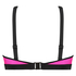 Top de bikini corto de HKMX, Negro