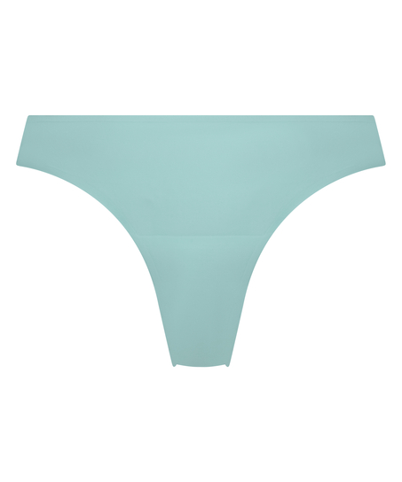 Invisible Tanga Lace Back, Azul