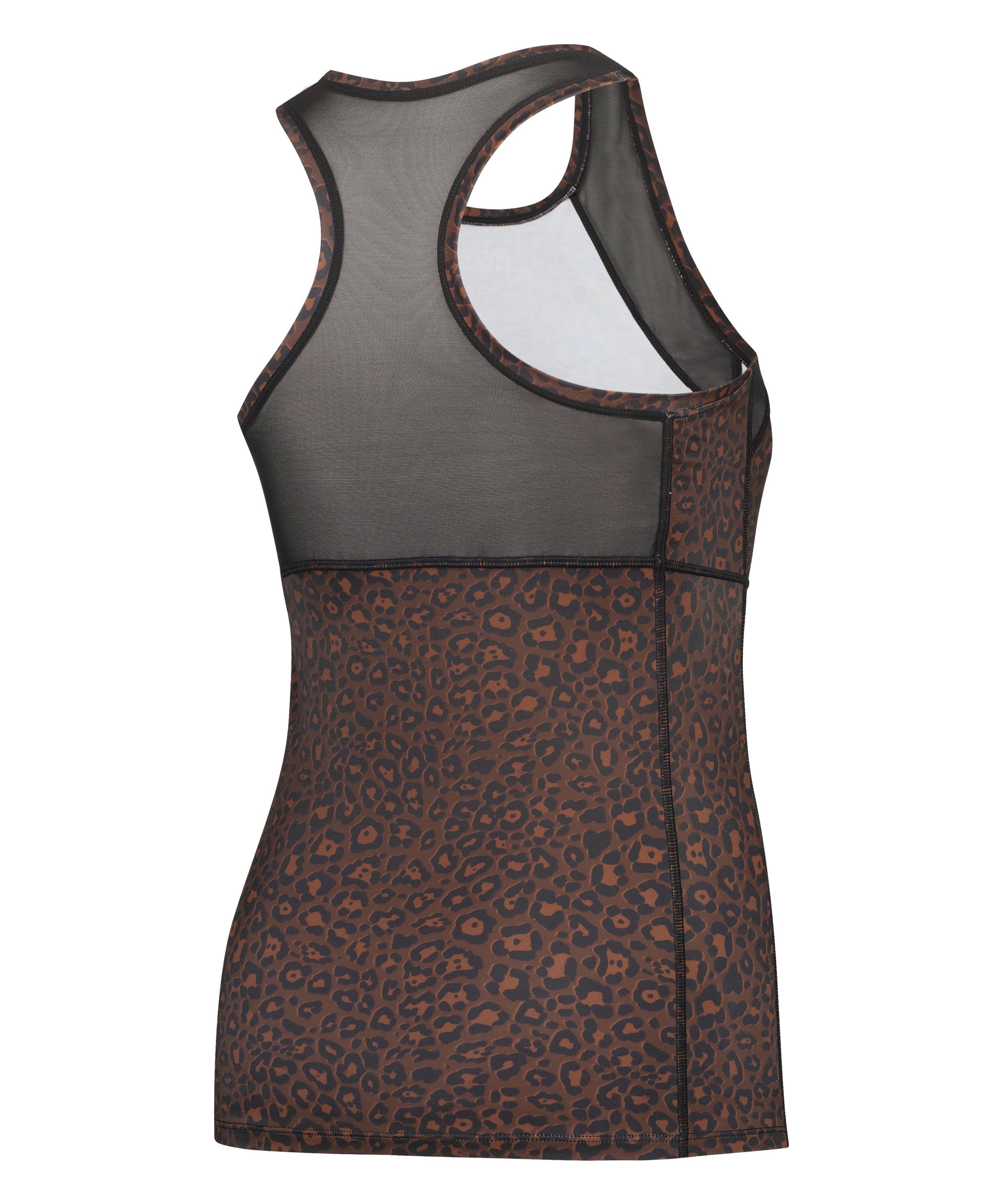 HKMX Sport tank top, Marr&oacute;n, main