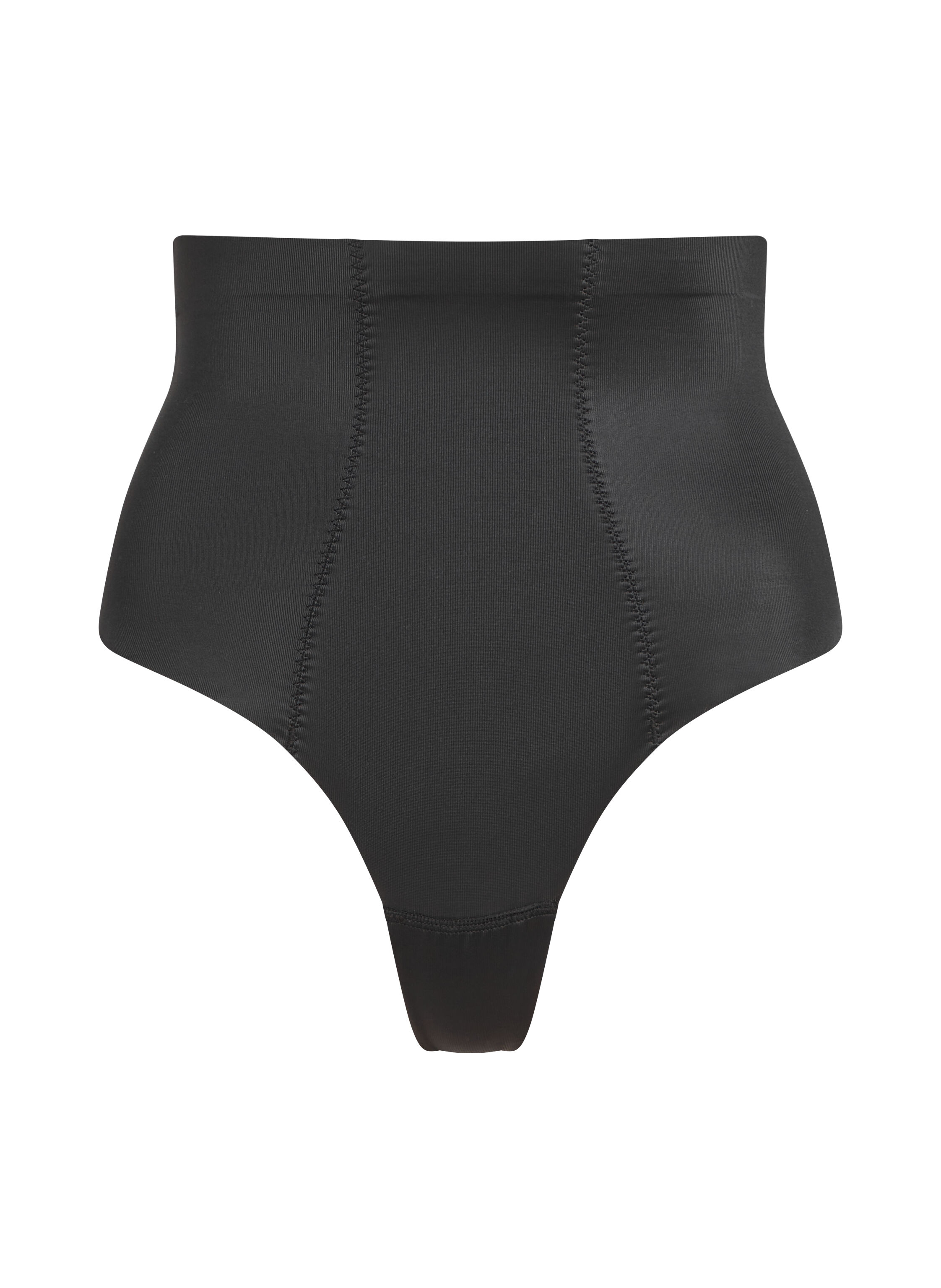 Tanga scuba moldeador de cintura alta, Negro