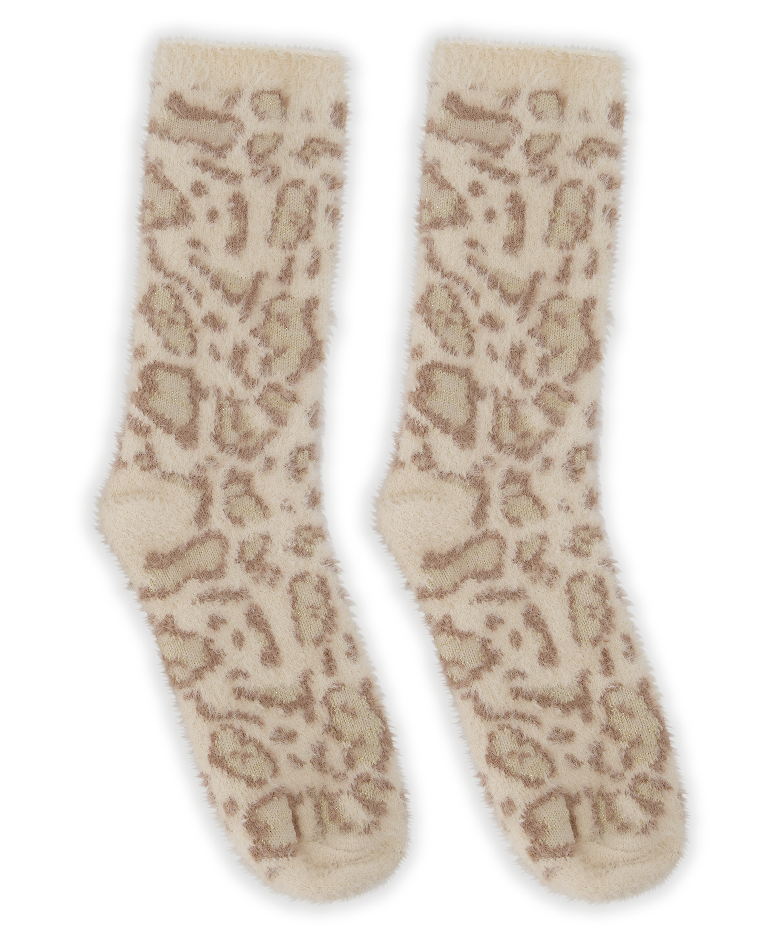 Calcetines Fluffy, Beige, main